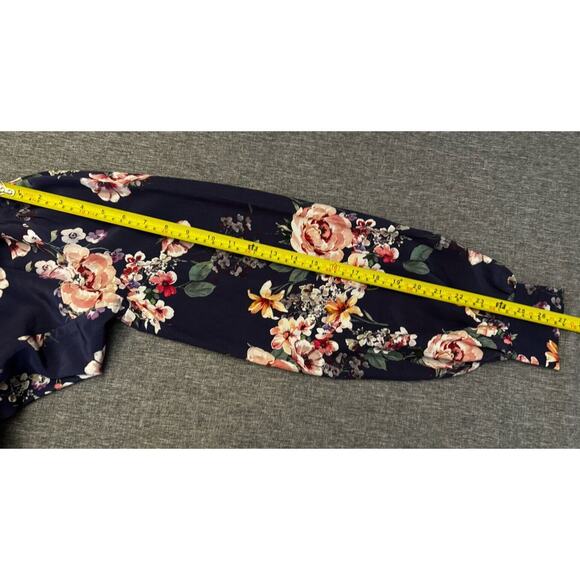 Yumi Kim Women's Floral Dress Balloon Sleeves  Size 10 - Picture 8 of 11